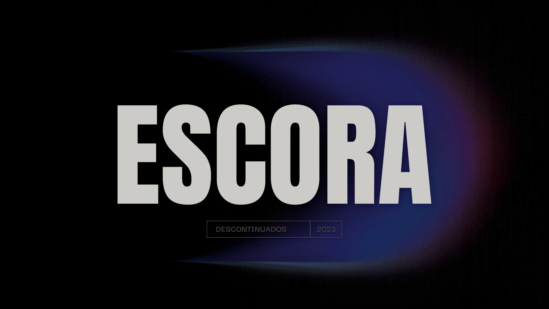 Cartela de título do filme ESCORA