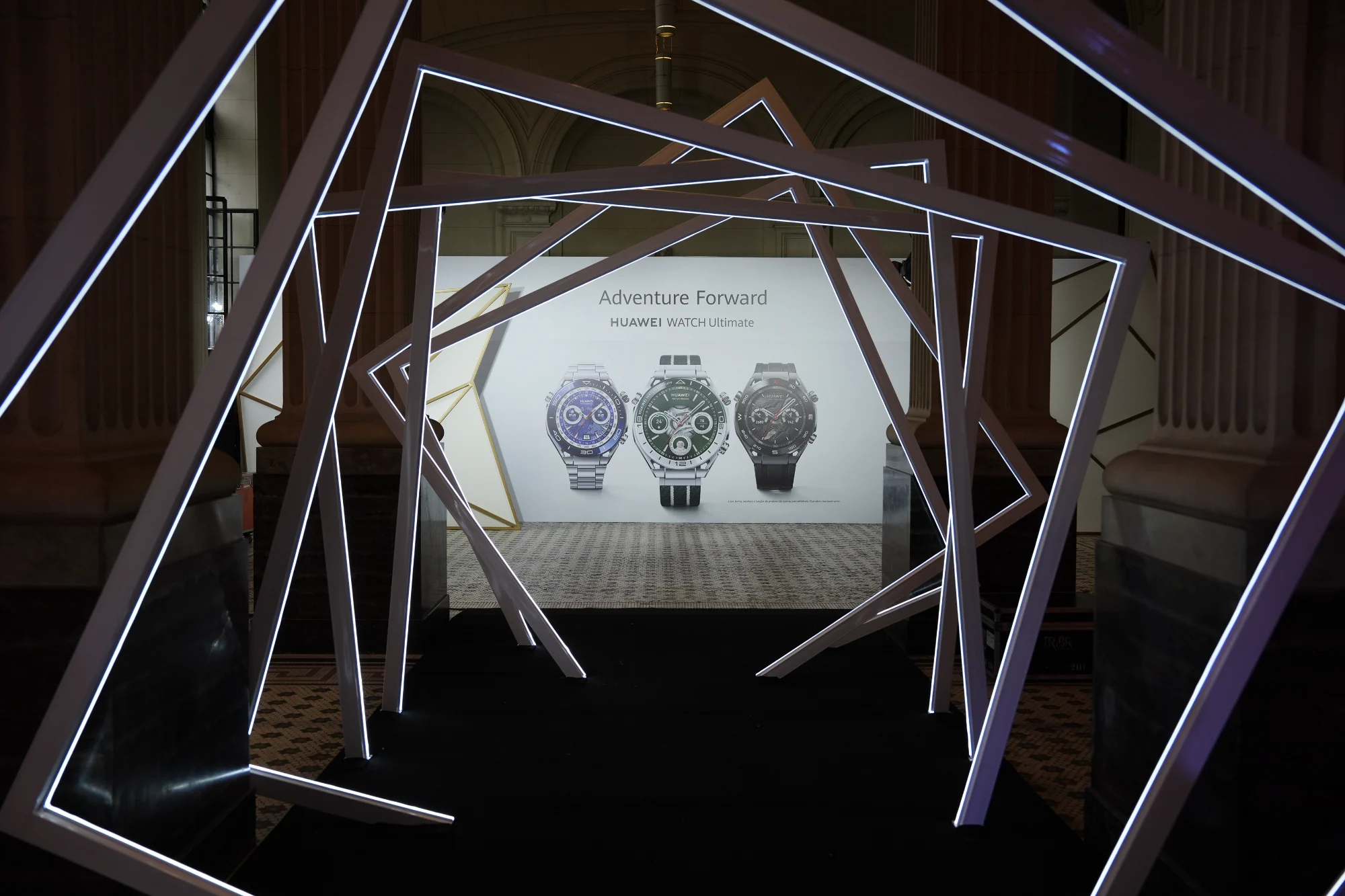 Portal de entrada do lançamento Huawei Watch GT5