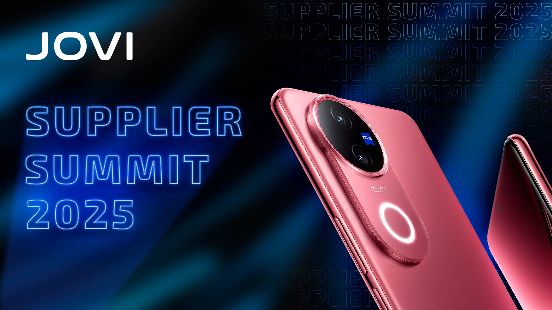 Key visual do JOVI Supplier Summit 2025