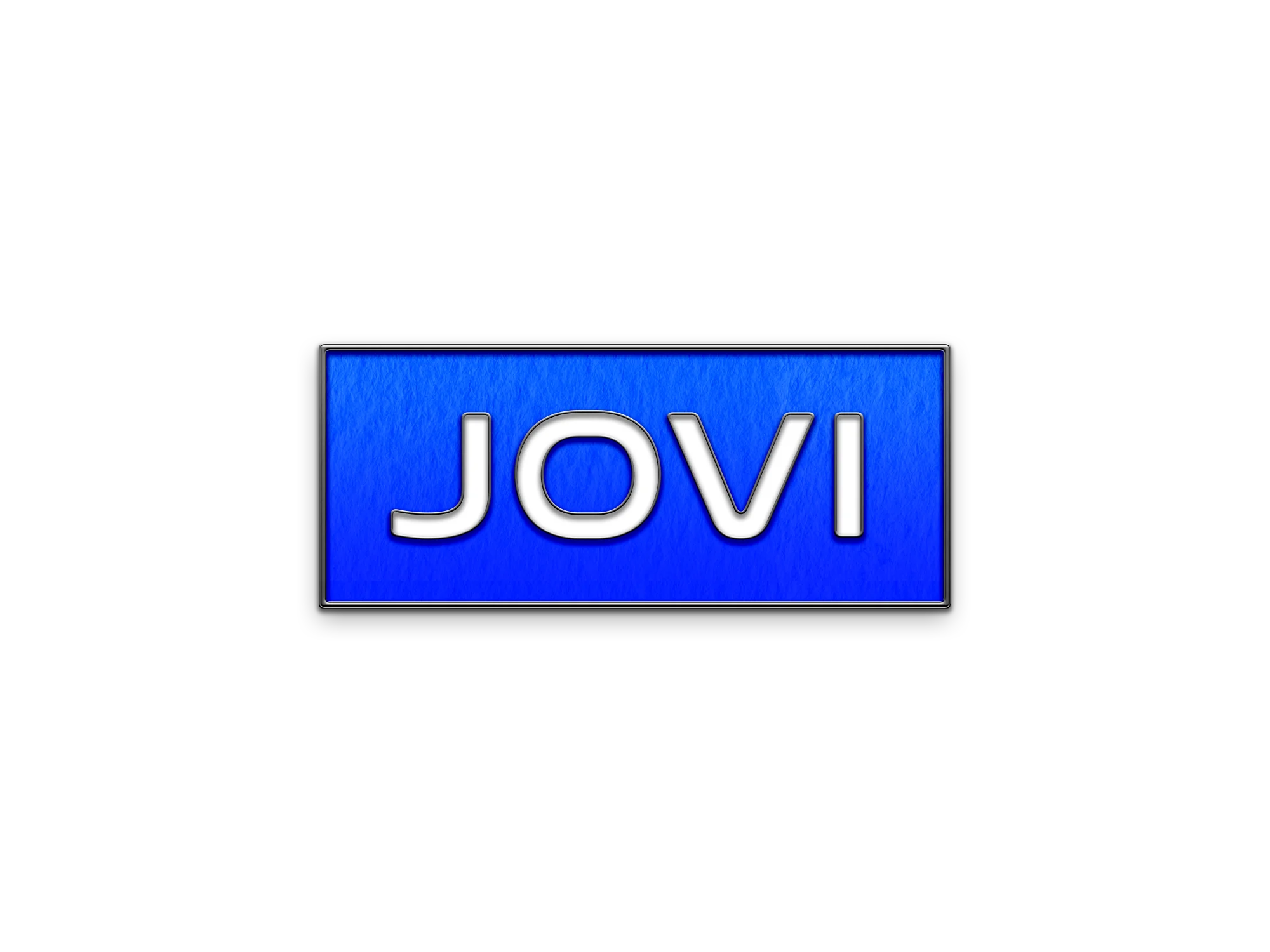 Pin esmaltado com a marca JOVI